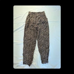 American eagle cheetah pants
